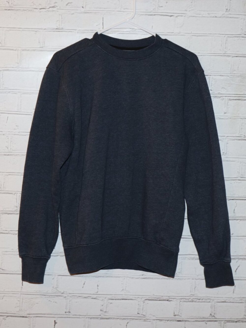 🔵 MTA Sport Heather Blue Crewneck Sweater · Men’s S A